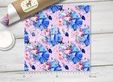 Watercolor Flowers Pattern Adhesive Vinyl 603